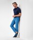 Brax Luke High Stretch Denim Flex Jeans Bleached Blue