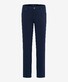 Brax Luke Jersey Quality 5-Pocket Easy Care Broek Donker Blauw