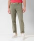 Brax Luke Jersey Quality 5-Pocket Easy Care Broek Khaki