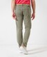 Brax Luke Jersey Quality 5-Pocket Easy Care Pants Khaki