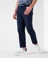 Brax Luke Uni Cotton Light Flex Easy Care Broek Navy