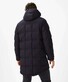 Brax Marco Quilted Jacket Detachable Hood Dark Navy