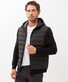 Brax Nino Sporty Quilted Hybrid Featherless Down Jack Black