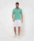 Brax Paco Bold Stripe Hi-Flex Piqué Poloshirt Balance