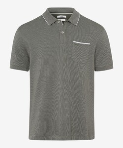 Brax Paddy Cotton Blue Planet Polo Olive
