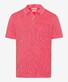 Brax Paddy Fine Piqué Subtle Contrast Piping Polo Watermelon