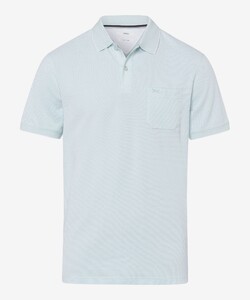 Brax Paddy Fine Structure Piqué Polo Crushed Mint