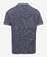 Brax Paddy Fine Structure Piqué Polo Navy