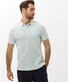 Brax Paddy Fine Structure Pique Poloshirt Crushed Mint