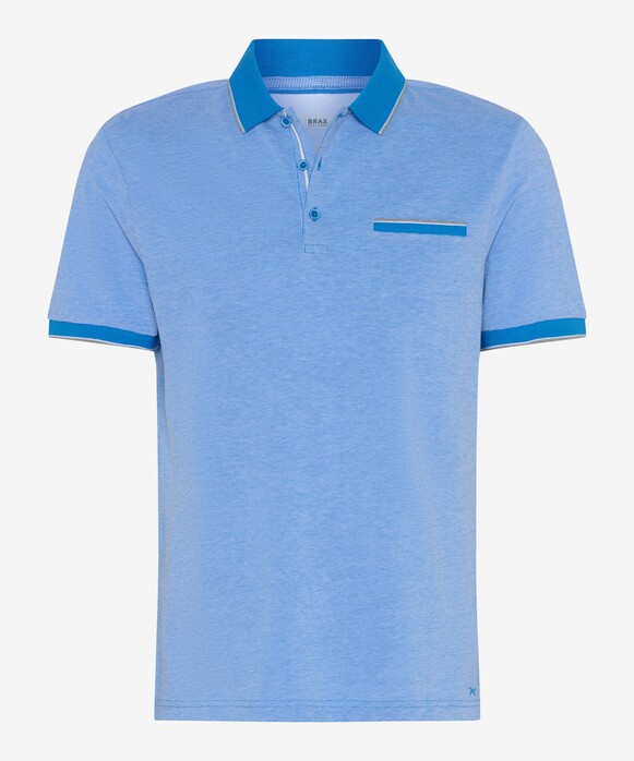 Brax Paddy Two-Tone Fine Piqué Polo Miami