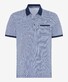 Brax Paddy Two-Tone Fine Piqué Poloshirt Universe