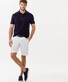 Brax Paz Uni Cotton Terry Fabric Poloshirt Ocean