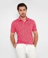 Brax Pejo Linnen Katoen Rich Fancy Mélange Poloshirt Signal Red