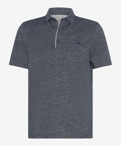 Brax Pejo Linnen Katoen Rich Fancy Mélange Poloshirt Universe