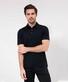 Brax Pepe Ultralight Piqué Short Button Placket Polo Zwart