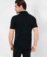 Brax Pepe Ultralight Piqué Short Button Placket Polo Zwart