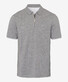 Brax Percy Piqué Pima Cotton Poloshirt Grey