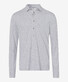 Brax Perseus Pima Cotton Interlock Jersey Overhemd Platinum