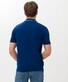 Brax Pete Hi-Flex Piqué Cotton Stretch Blue Planet Polo Infinity