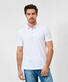 Brax Pete Hi-Flex Piqué Pima Cotton Blend Polo Wit