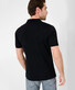 Brax Pete Hi-Flex Piqué Pima Cotton Blend Poloshirt Black