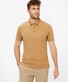 Brax Pete Hi-Flex Piqué Polo Camel