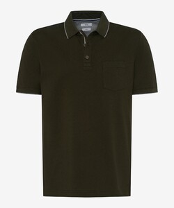 Brax Pete Hi-Flex Piqué Poloshirt Olive Green