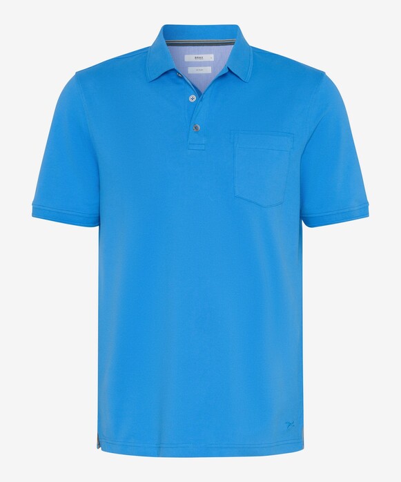 Brax Pete Uni Color Hi-Flex Piqué Poloshirt Miami