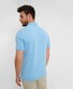 Brax Pete Uni Color Hi-Flex Piqué Poloshirt Smooth Blue