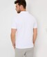 Brax Pete Uni Color Hi-Flex Piqué Poloshirt White