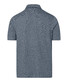 Brax Petter Faux Uni Two Tone Ultralight Fine Pique Cotton Blend Poloshirt Ocean