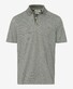 Brax Petter Subtle Two-Tone Look Ultralight Blue Planet Polo Olive