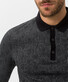 Brax Peyton Polo Long Sleeve Poloshirt Black