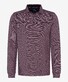 Brax Pharell Subtle Texture Jacquard Pattern Fine Jersey Polo Grape