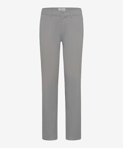 Brax Phil Smart Smooth Satin Soft Feel Chino Pants Silver Bright