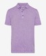 Brax Philo Hi-Flex Piqué Garment Dyed Poloshirt Purple