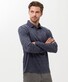 Brax Pico Circle Pattern Soft Interlock Jersey Long Sleeve Poloshirt Athletic