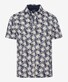 Brax Pico Ultralight Piqué Overall Bold Rich Floral Pattern Polo Owl