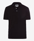 Brax Pino S Pima Cotton Poloshirt Black