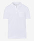 Brax Pino S Pima Cotton Poloshirt White