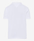 Brax Pino S Pima Cotton Poloshirt White