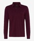 Brax Pirlo Soft Interlock Jersey Long Sleeve Polo Portobello