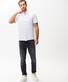 Brax Piroz Ultralight Fine Pique Easy Care Shirt White