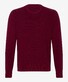 Brax Rick Crew Neck Wool Blend Fine Texture Mouliné Pullover Vitamins