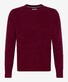 Brax Rick Crew Neck Wool Blend Fine Texture Mouliné Pullover Vitamins