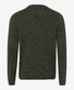 Brax Rick Lambswool Material Mix Pullover Olive