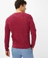 Brax Rick Texture Knit Crew Neck Pullover Dark Vitamins