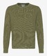 Brax Rick Texture Knit Crew Neck Trui Salvia