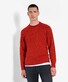 Brax Rob Uni Crew Neck Pullover Burnt Orange