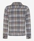 Brax Santiago Patch Pockets Plaid Pattern Overshirt Licht Camel